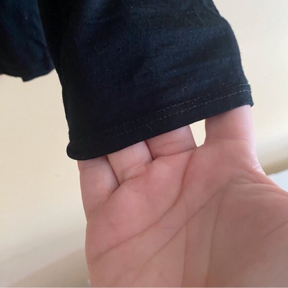 Cloudveil Baselayer Shirt Woman XL Black 100% Merino Wool Gorpcore Hiking - Picture 7 of 15